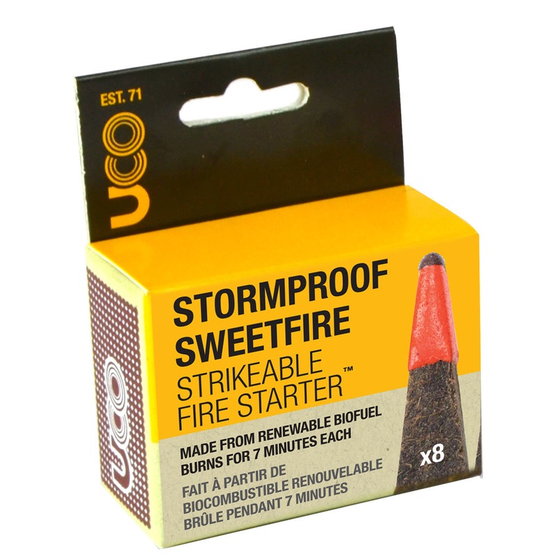 UCO – Stormproof Sweetfire Strikeable Matches – 8 Pack