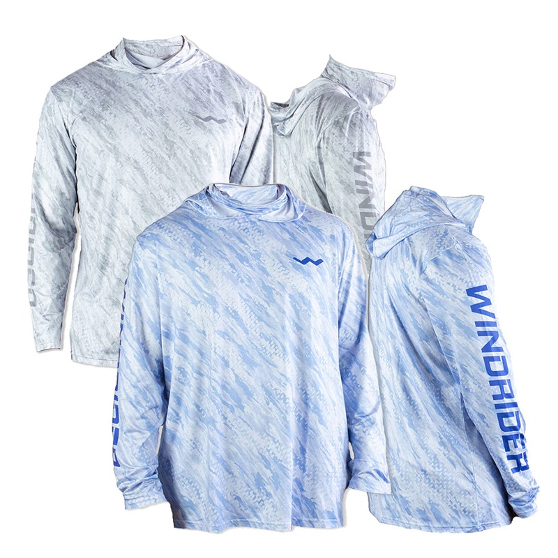 WindRider 2 Pack Hooded Helios Fishing Shirts with Gaiter