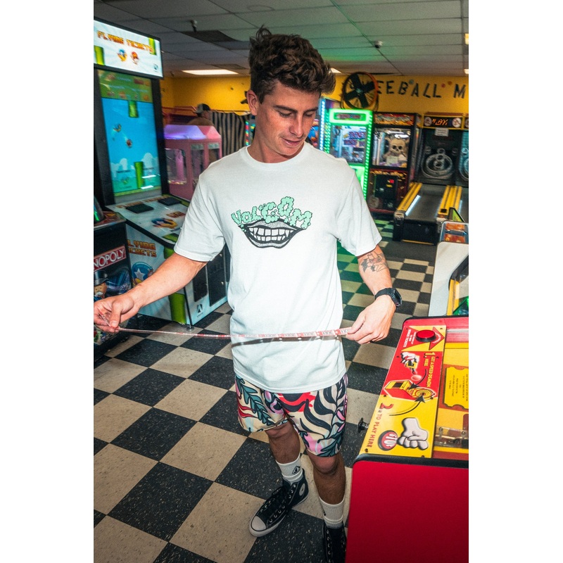 Volcom Evil Grin Short Sleeve T-Shirt White