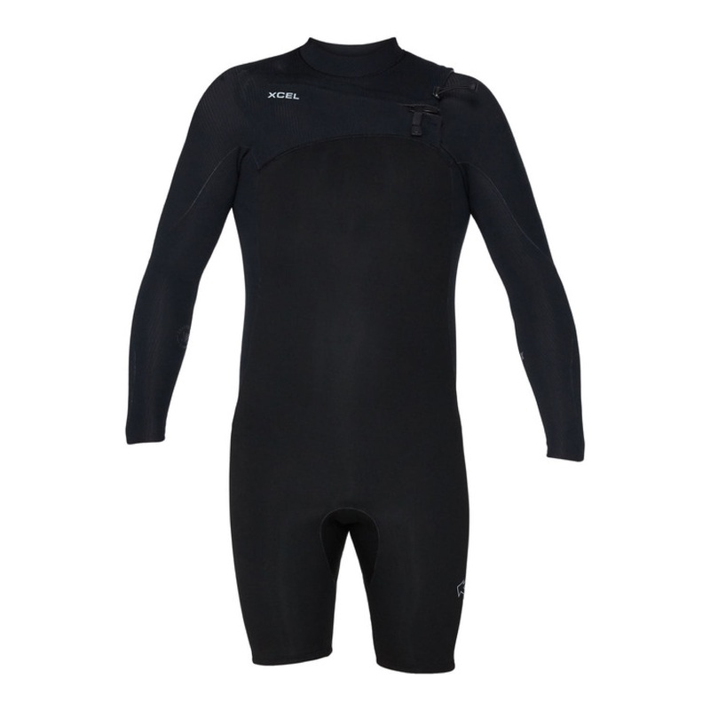 XCEL 2mm COMP X Long Sleeve Spring Suit – Black