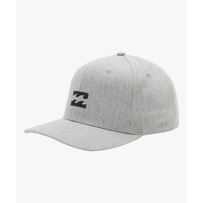 Billabong All Day Snapback Hat-Grey Heather