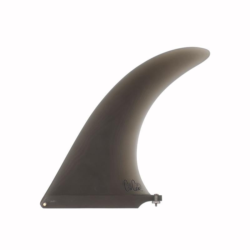 Captain Fin Christenson Tracker Single Fin-Smoke-10″