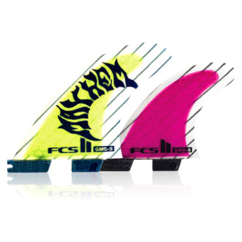 FCS II MB PC Carbon Tri Quad Fin Set – Large
