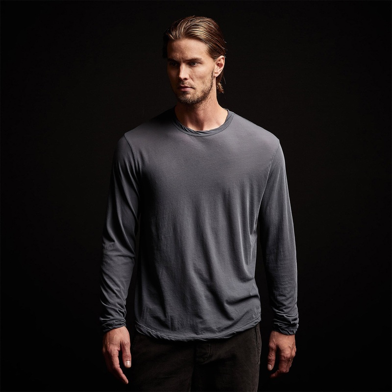 L/S Crew Neck Tee – Maine