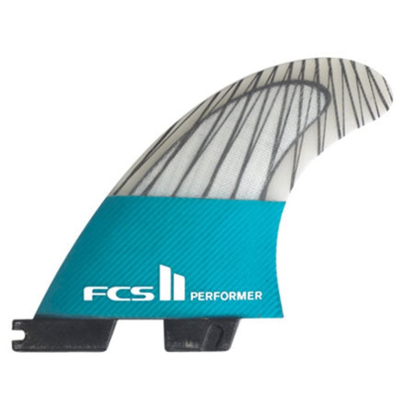 FCS II Performer PC Carbon Tri Fin Set – Large