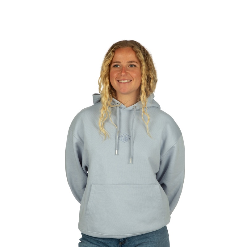 Tiki Womens Diamond Hoodie Blue
