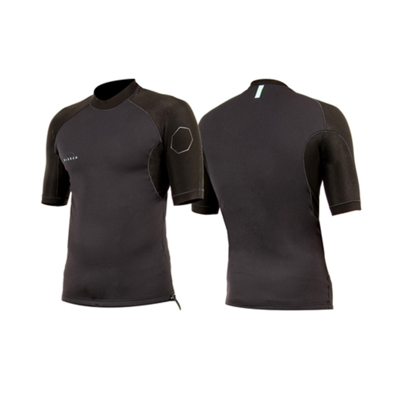 Vissla High Seas II 1mm Jacket – Short Sleeve – Stealth