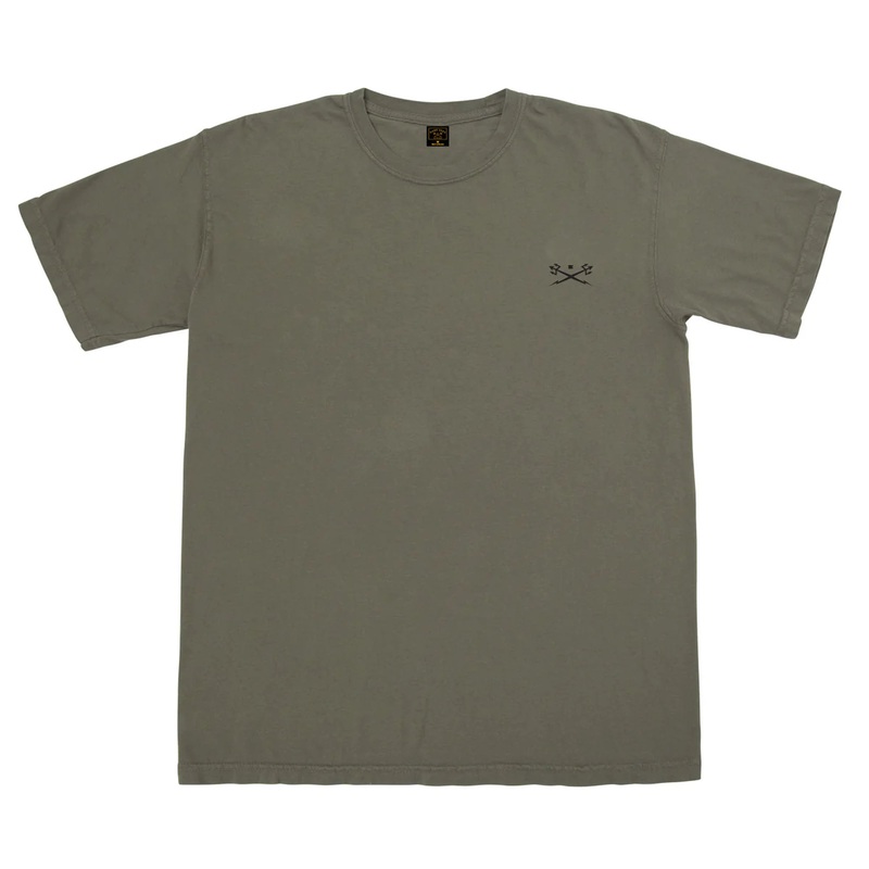 Dark Seas Go-To Pigment Men’s S/S T-Shirts – Ivy Green