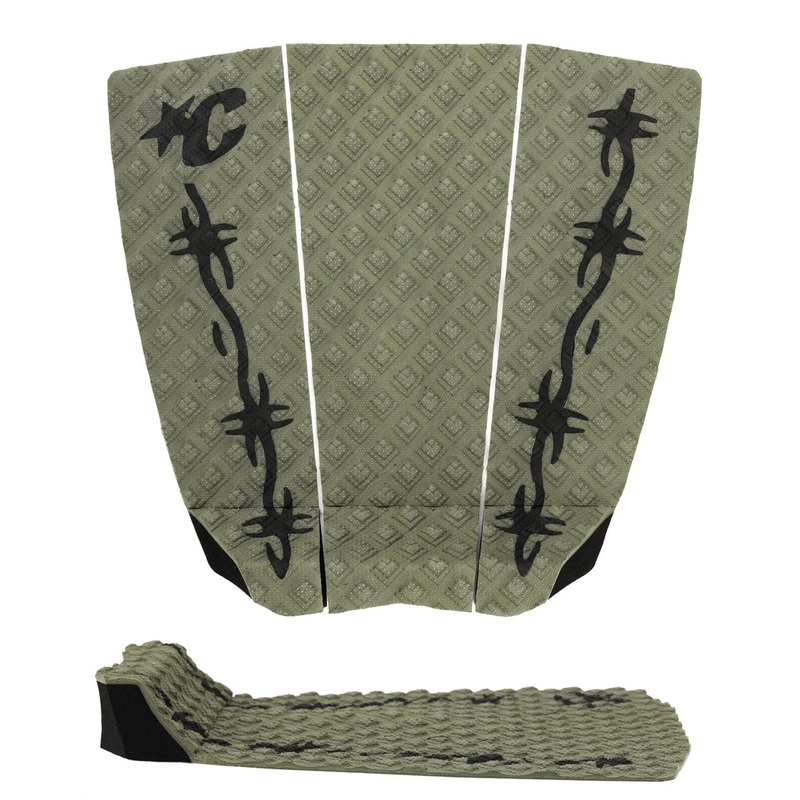 Creatures Jack Freestone Signature Traction Pad-Dark Army Black Barbwire