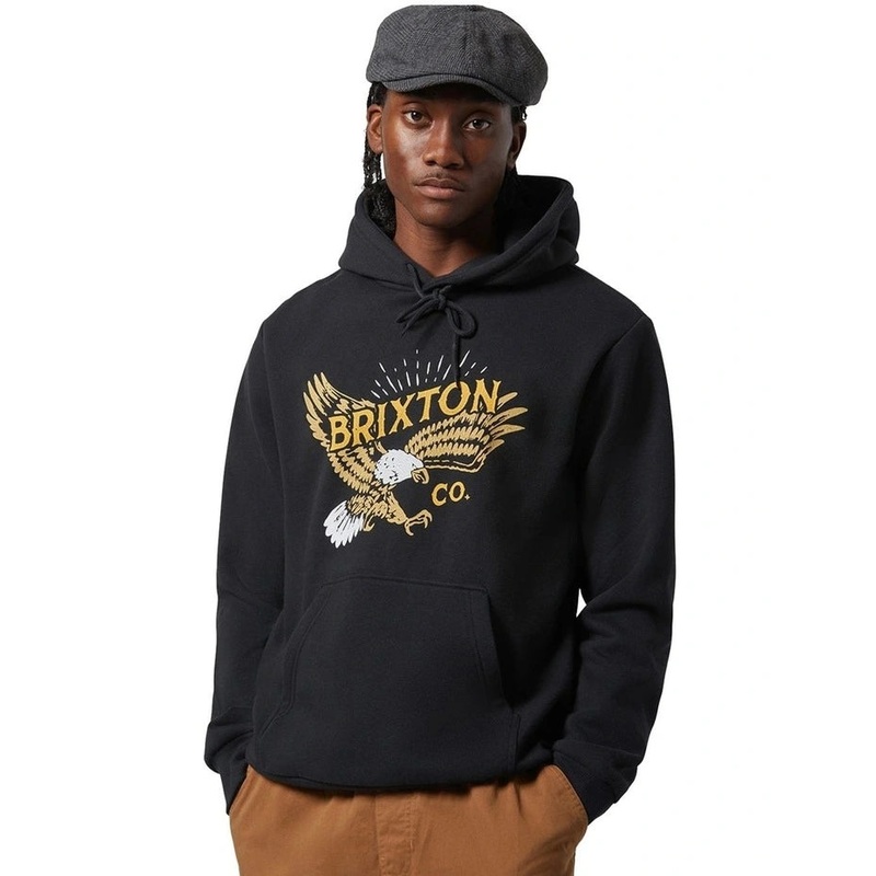 Brixton Keeler Hoody Black