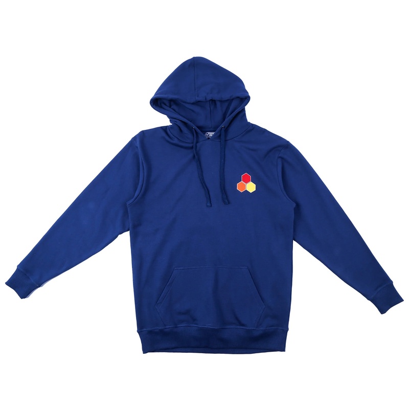 Channel Islands Classic Hex Men’s L/S Hoodie – Navy