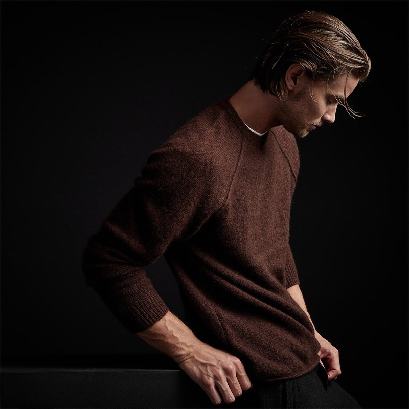 Mid Gauge Cashmere Sweatshirt – Americano