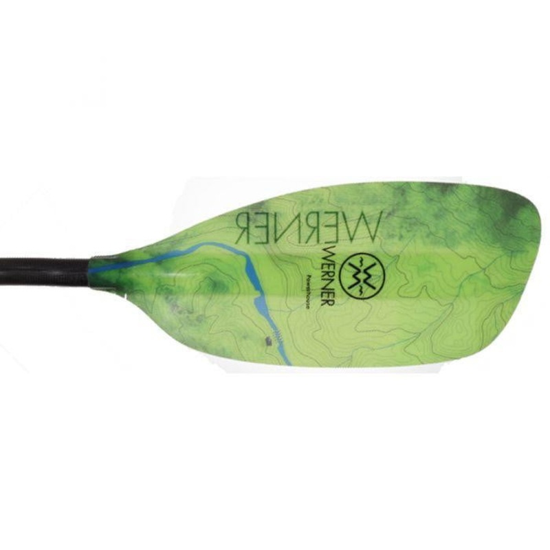 Werner Powerhouse Str Std Whitewater Paddle