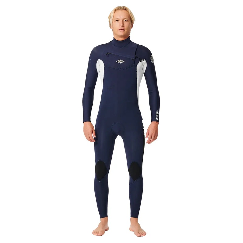 Rip Curl Dawn Patrol Performance 4/3mm Chest Zip Wetsuit – Navy – 23/24