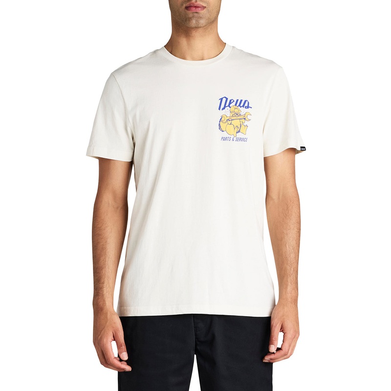 Deus Overbite T-Shirt Dirty White