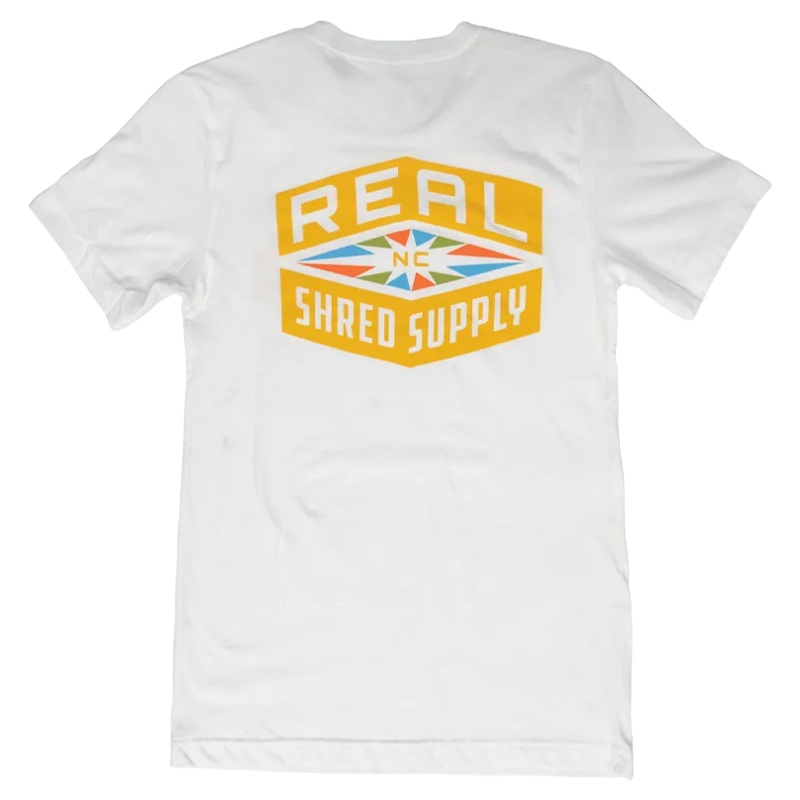 REAL Shred Supply Tee-White