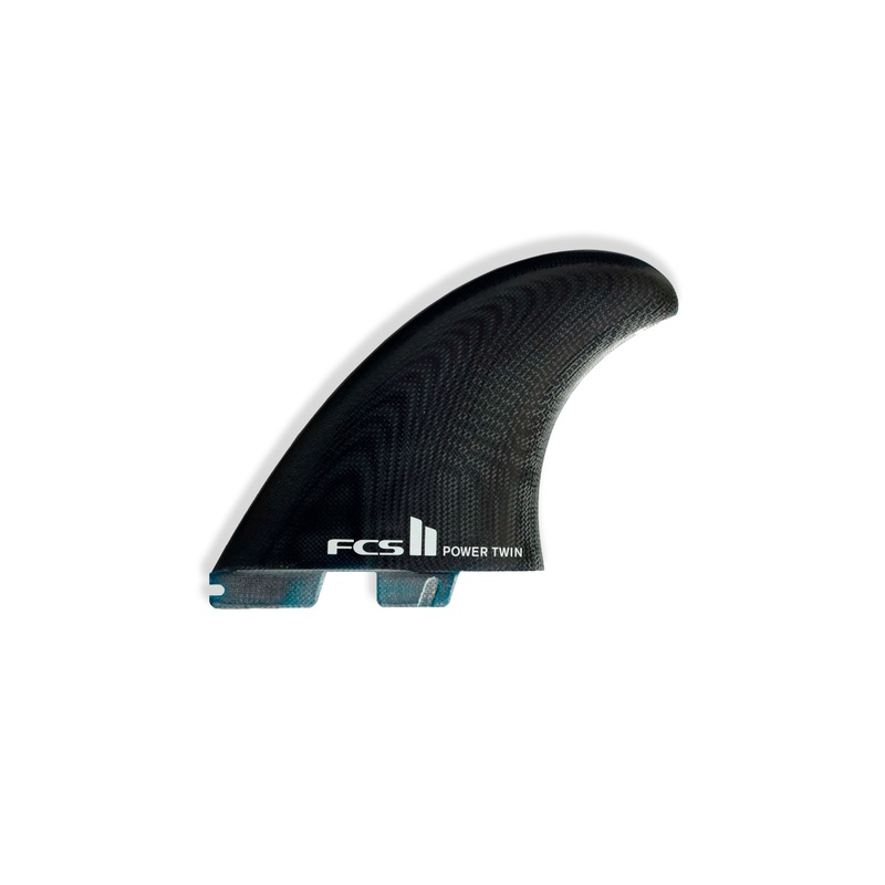 FCS – FCS II POWER TWIN – PG – BLACK – L|XL – 2+1FINS