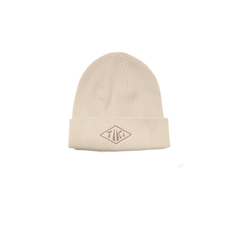 Tiki Diamond Knit Beanie Sand