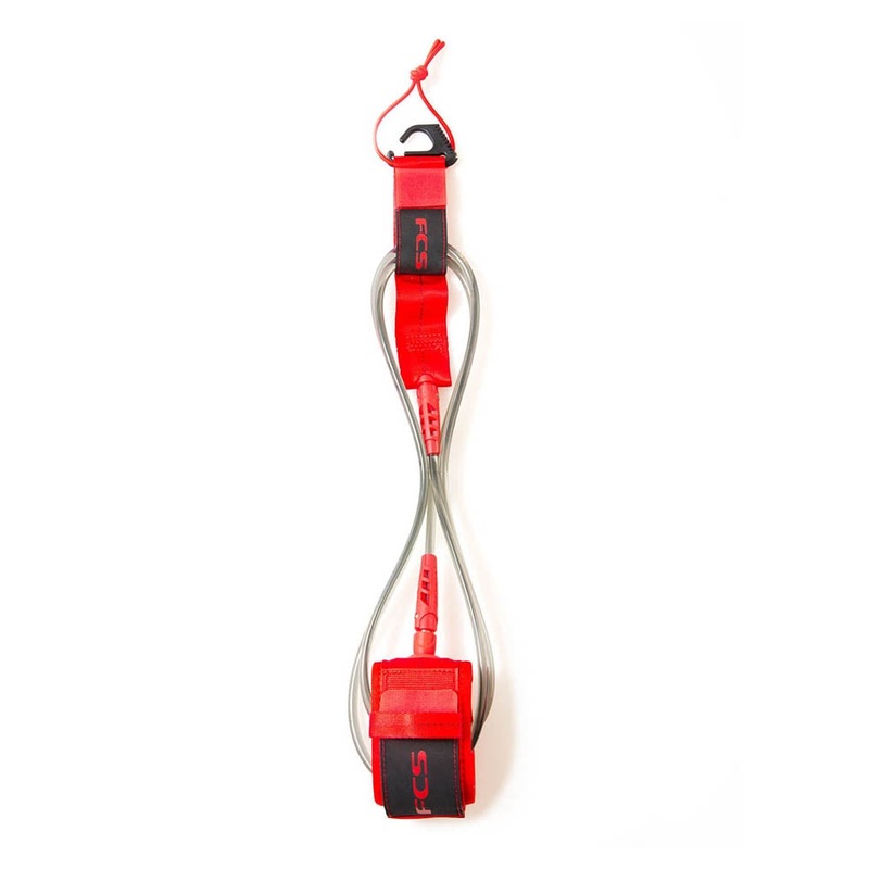 FCS 6ft Regular Leash – Red