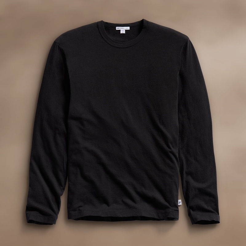 Long Sleeve Crew Neck – Black