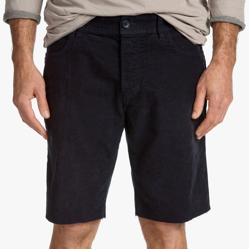 Stretch Cord Cutoff Short – French Navy