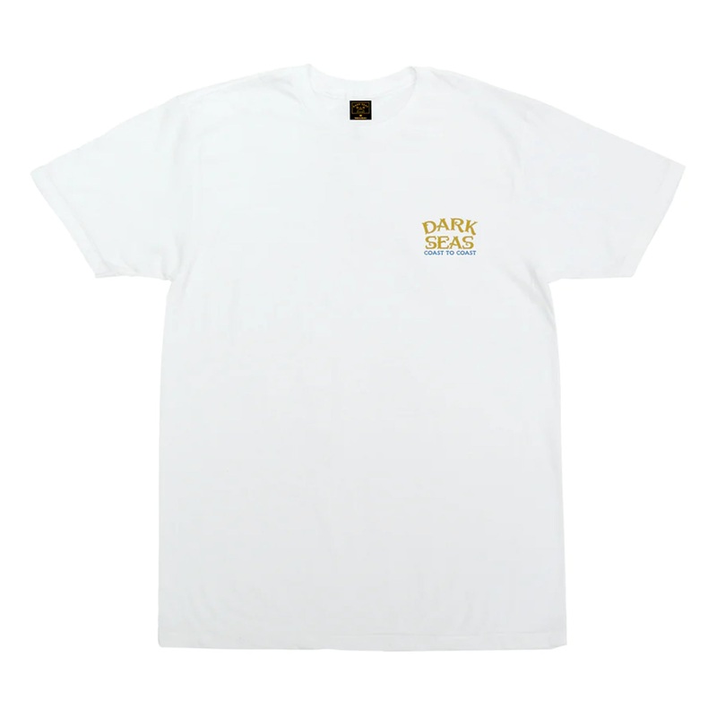 Dark Seas Go By Sea Men’s S/S T-Shirt – White