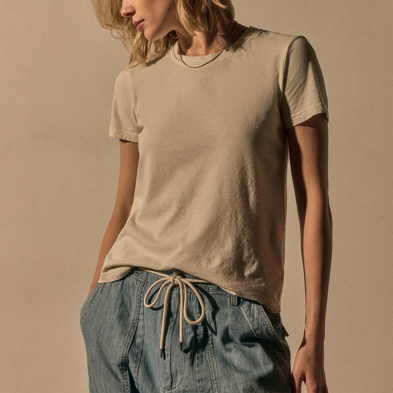 Vintage Little Boy Tee – Alabaster Pigment