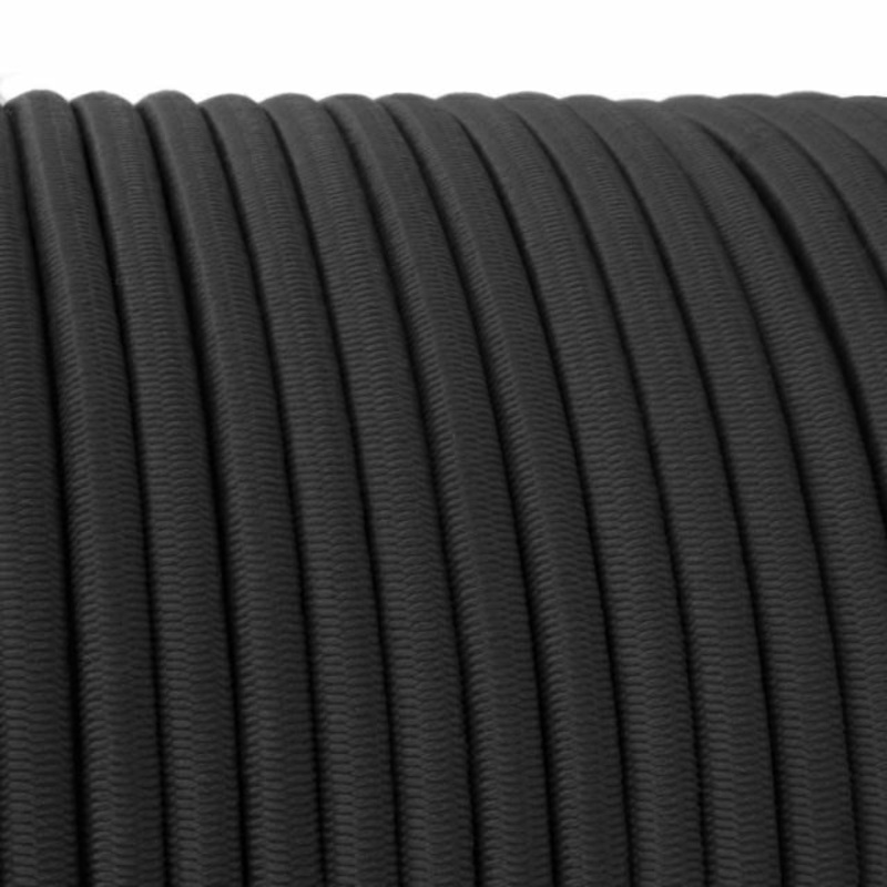 Black Bungee Cord 5mm – Sold Per Foot