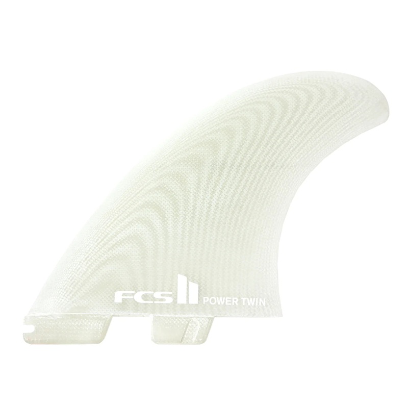 POWER TWIN + STABILISER FIN SET – CLEAR