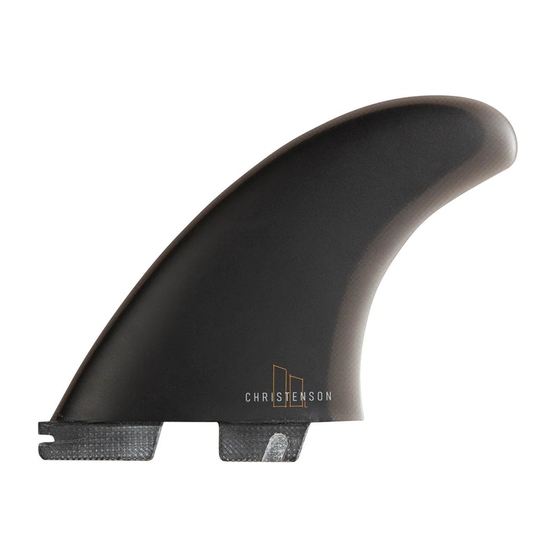 FCS II Christenson Performance Glass Tri-Quad Fin Set – Large – Black