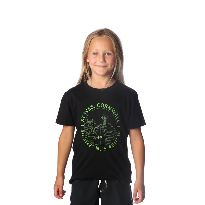 Tiki St Ives Mini T-Shirt Black