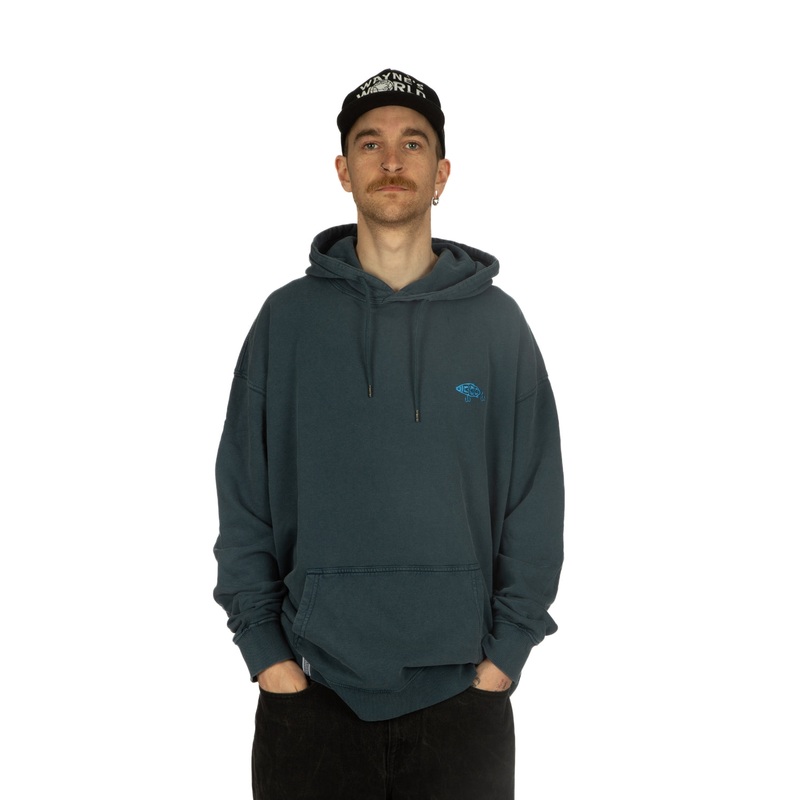 BamBooBay Lure Metal Hoody Stone Wash Denim