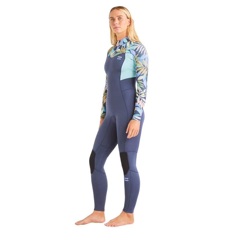 Billabong Womens 3/2mm Synergy Back Zip Steamer