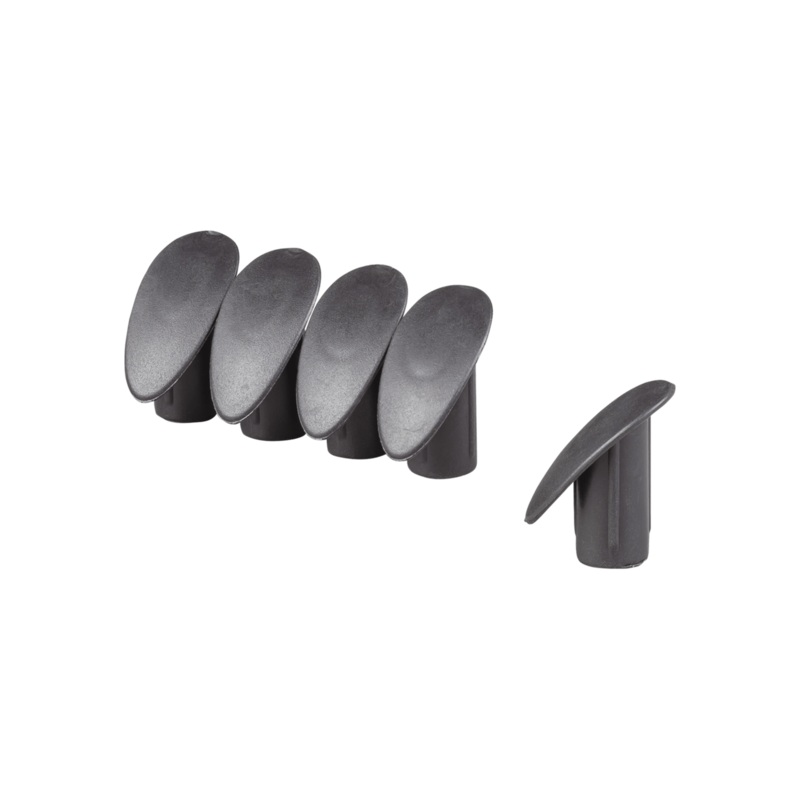 Stem Part Bontrager Adjustable Threadless Plug Black 5 Pack