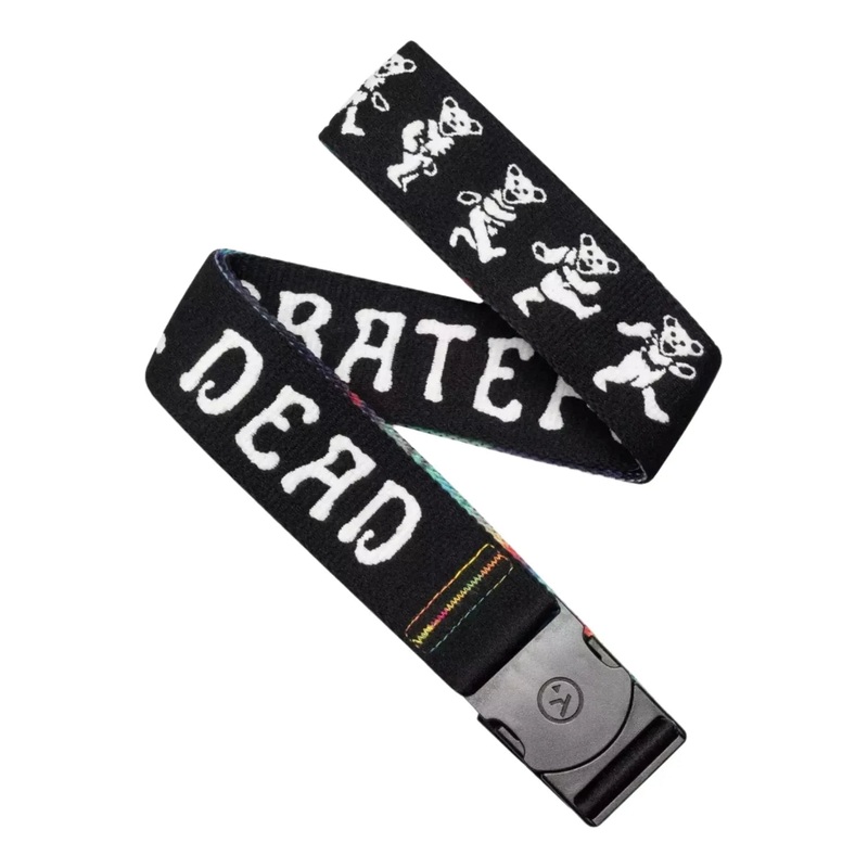 Arcade Grateful Dead Dancing Bears Belt Black