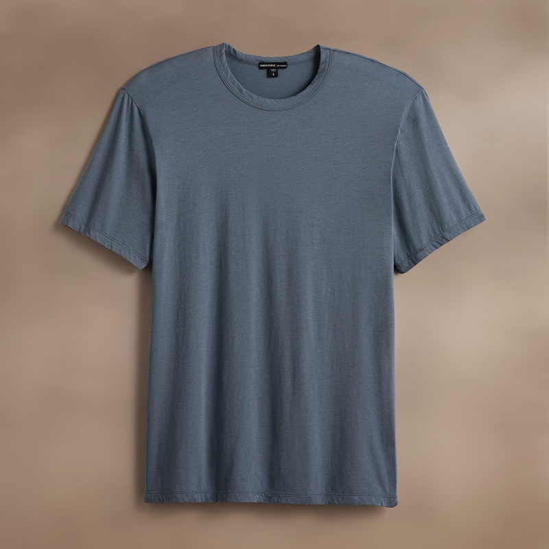 Luxe Lotus Jersey Tee – Cascade