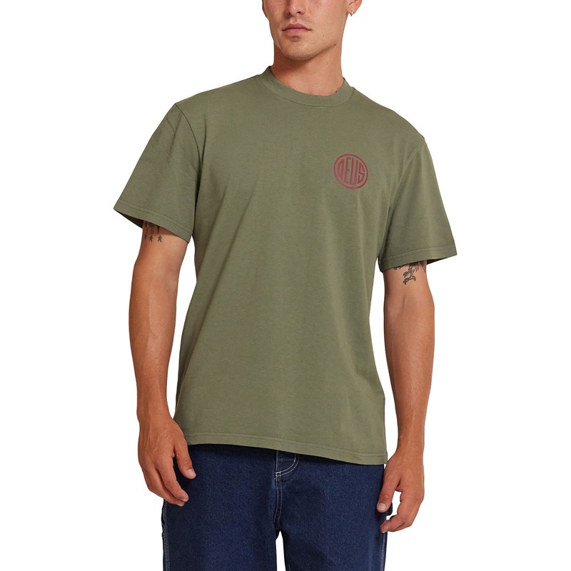 Deus Pill Logo Tee Pine