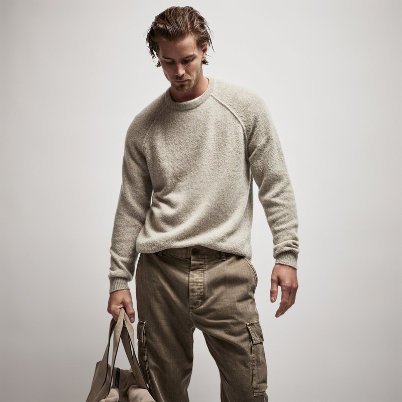 Mid Gauge Cashmere Sweatshirt – Hazel