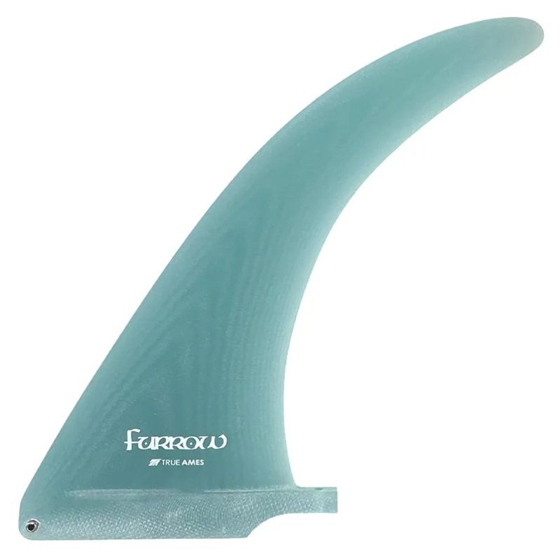 True Ames Furrow Labyrinth Single Fin 8.75″ – Turquoise