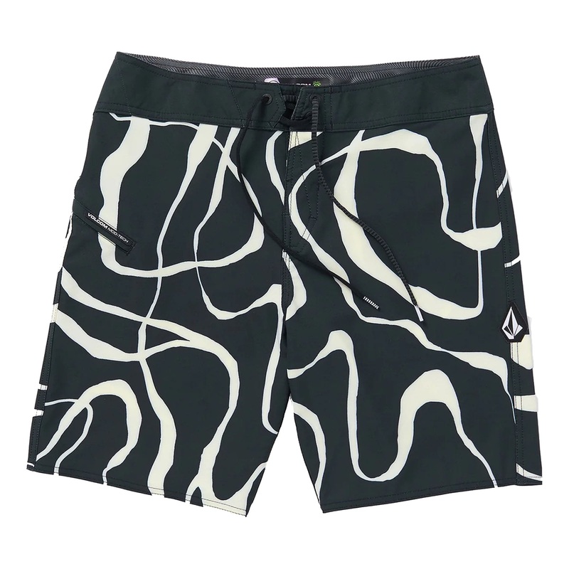 Volcom Blind Lines Mod 19″ Men’s Boardshorts – Black