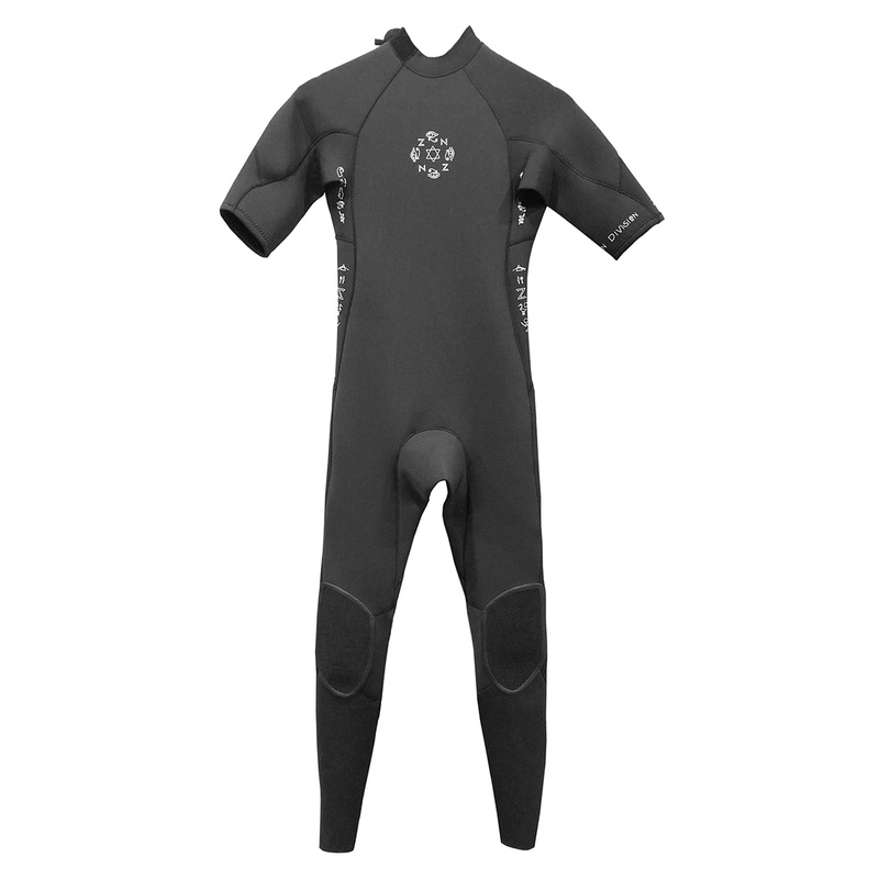 ZION Jake Vincent 3/2mm Refraction Back Zip S/S Steamer