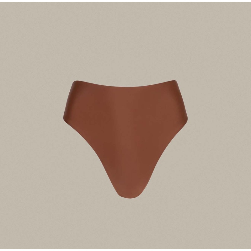 Rhythm Classic Hi Waist Pant – Rust