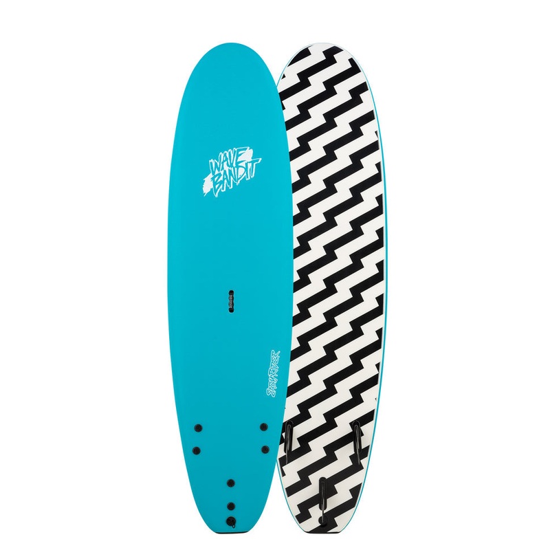 Wave Bandit EZ Rider 7’0″ Surfboard-Cool Blue