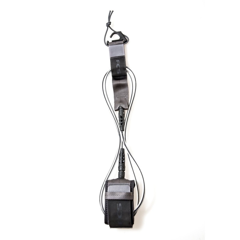 FCS 9ft Regular Ankle Leash – Coal