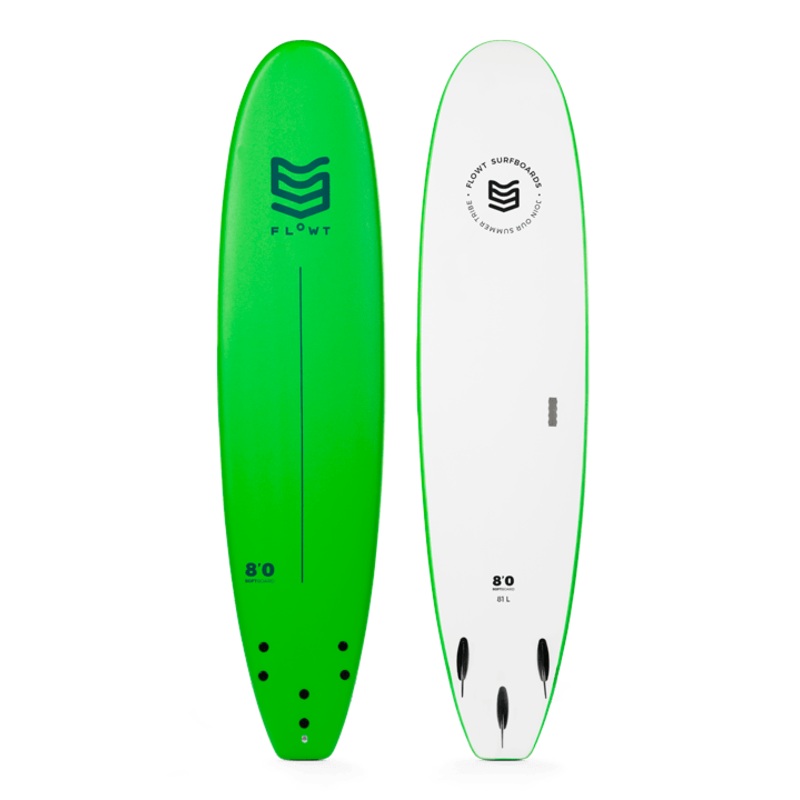 Flowt Standard Soft Top 8’0″-Green