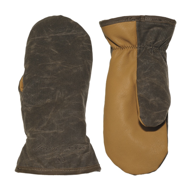 Waxed Cotton Tough Mitts