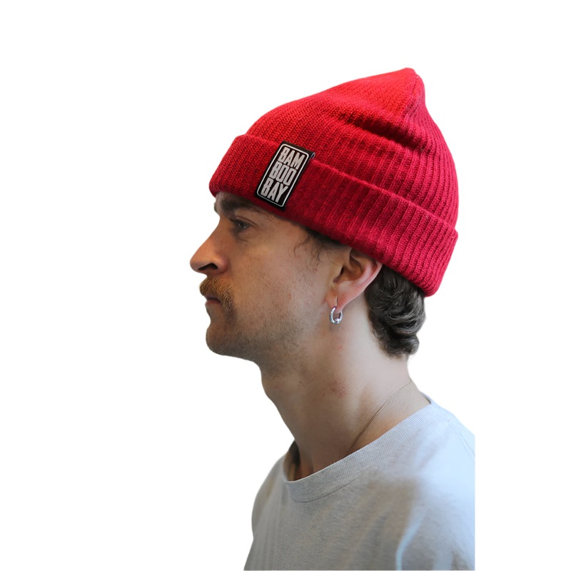 BamBooBay Baa Baa Beanie Red