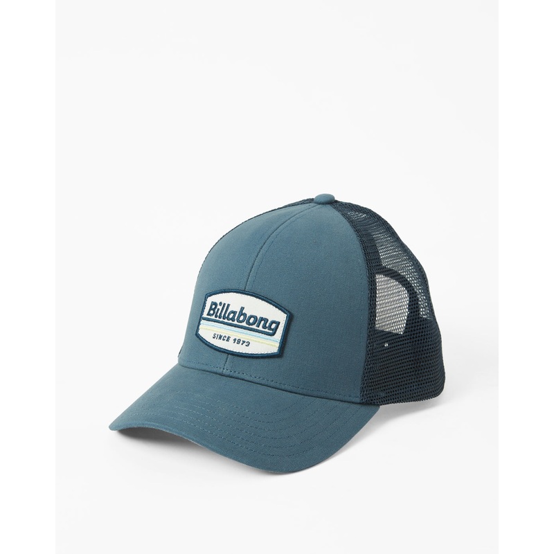 Billabong Boy’s Walled Trucker Hat-Washed Blue