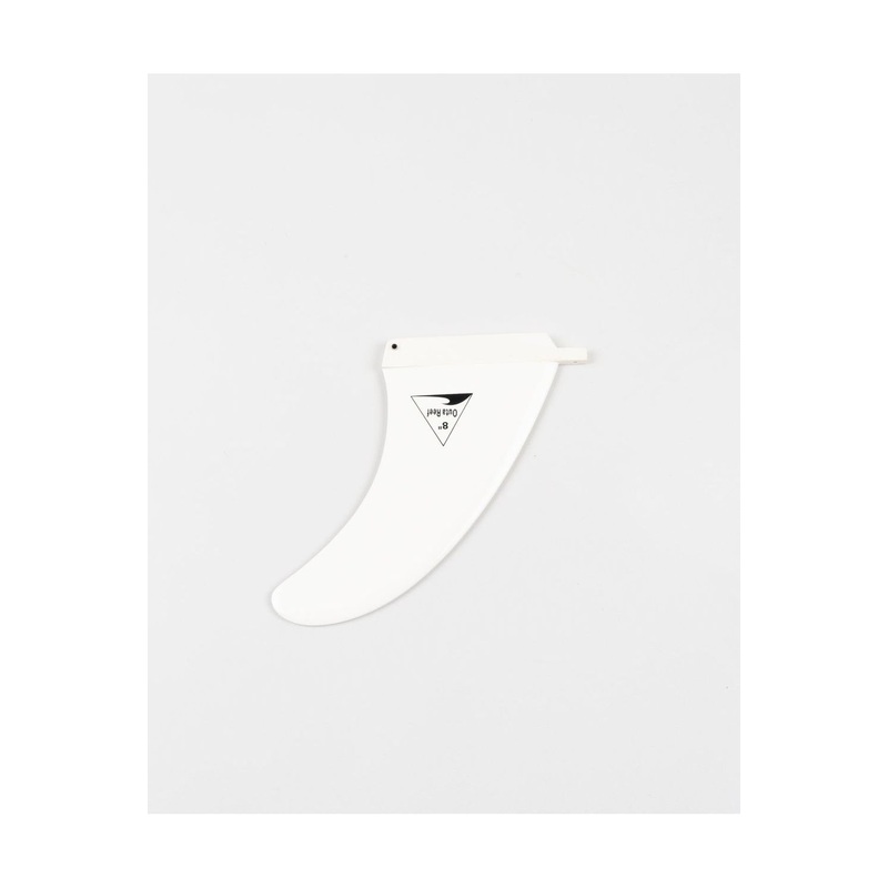 8″ Outa Reef White Pu Custom Fin