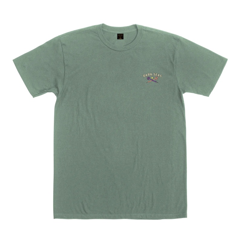 Dark Seas Glass Door Pigment Men’s S/S T-Shirt – Green